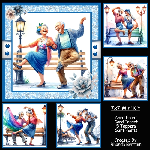 Dance Like No One is Watching Mini Kit 7x7
