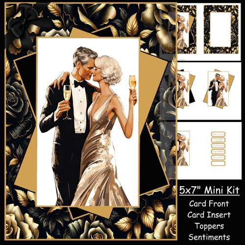 Happy Anniversary Mini Kit 5x7