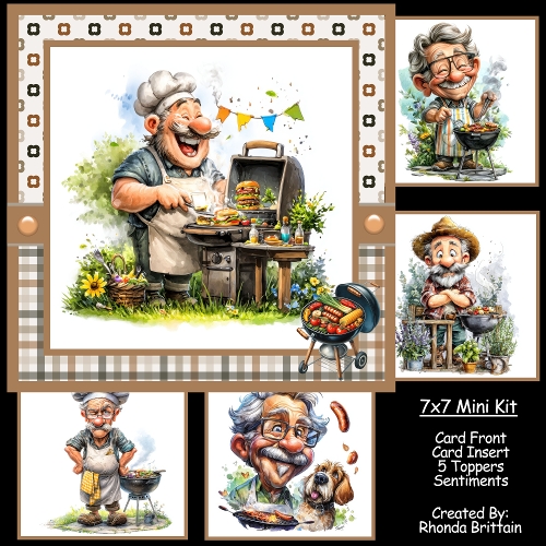 King of the Grill Mini Kit 7x7