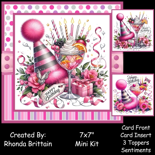 cup1381363_40 - Cocktails and Presents Mini Kit 7x7