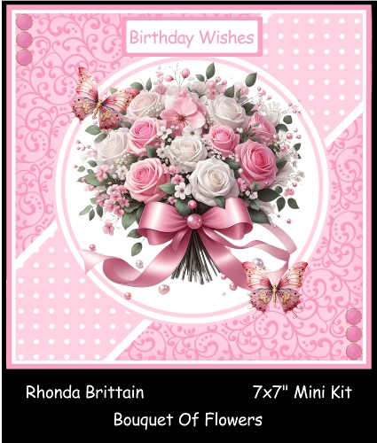 Bouquet of Flowers 1 Mini Kit 7x7