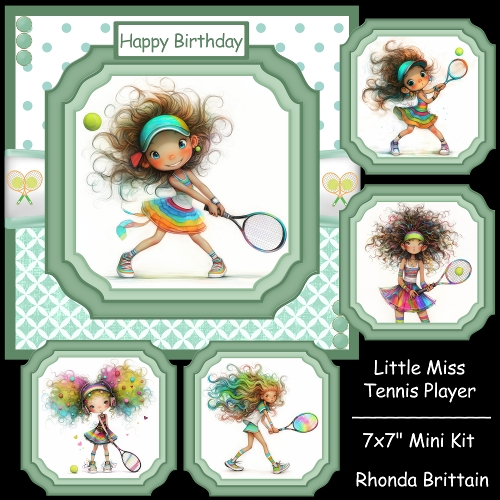 My Little Tennis Player Mini Kit 7x7