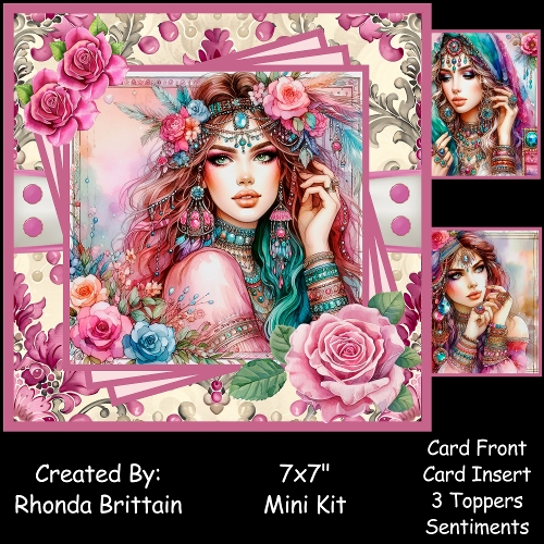 Beautiful Gypsy 2 Mini Kit 7x7