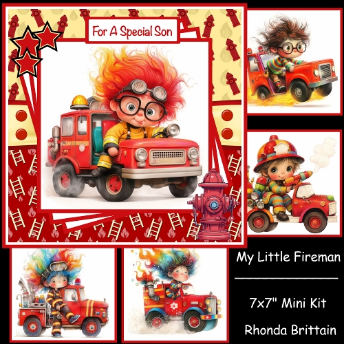My Little Fireman Mini Kit 7x7