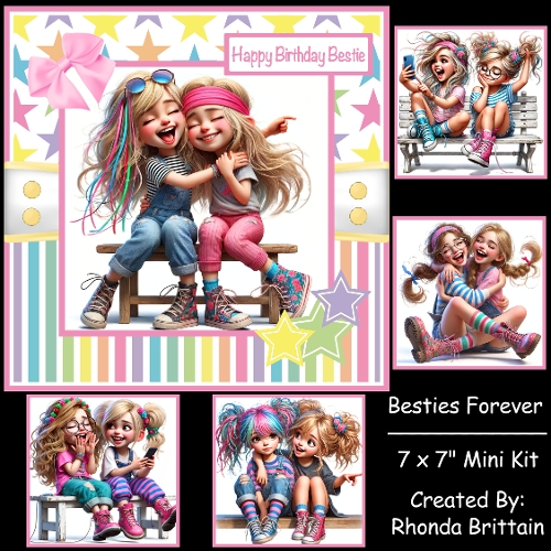 Besties Forever Mini Kit 7x7