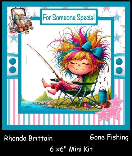 Gone Fishing Mini Kit 6x6