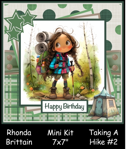 Taking A Hike 2 Mini Kit 7x7