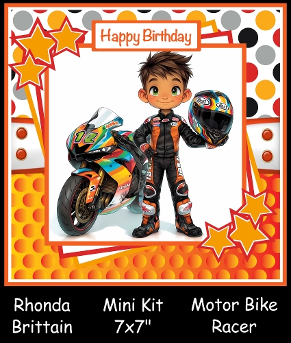 Motor Bike Racer Mini Kit 7x7