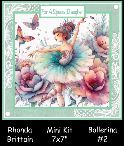 Ballerina #2 Mini Kit 7x7