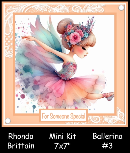 Ballerina #3 Mini Kit 7x7