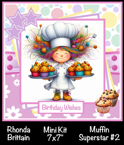 Muffin Superstar 2 Mini Kit 7x7
