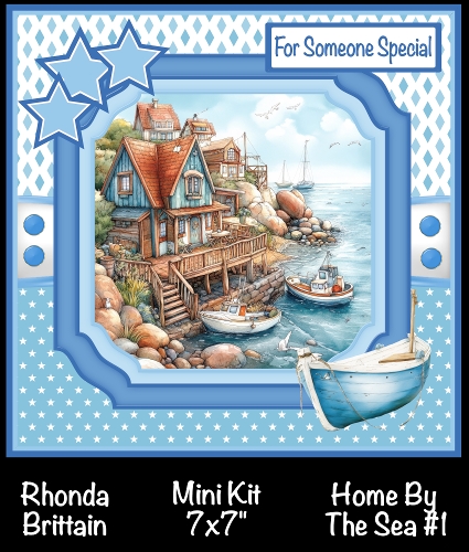 Home By The Sea 1 Mini Kit 7x7