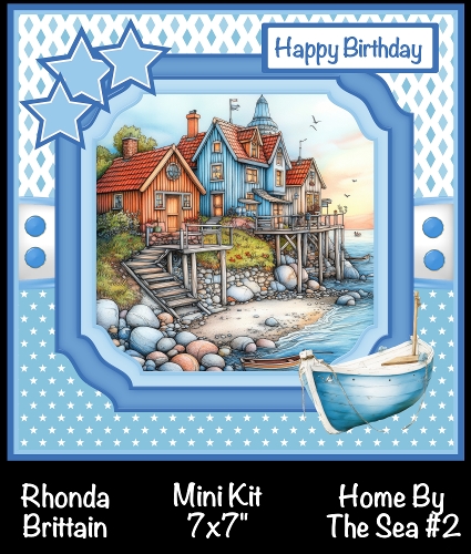 Home By The Sea 2 Mini Kit 7x7