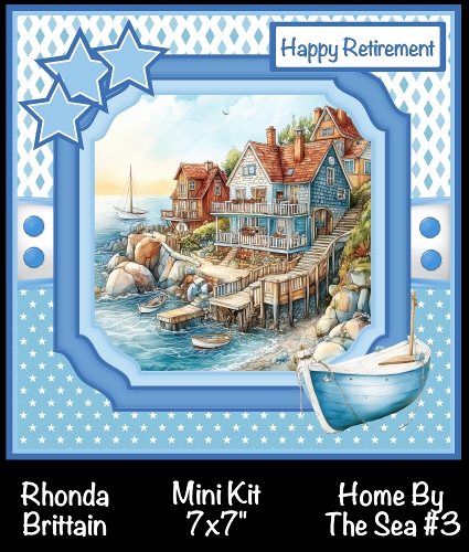 Home By The Sea 3 Mini Kit 7x7