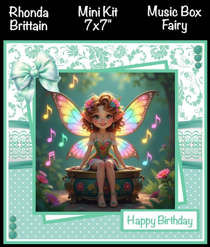 Music Box Fairy Mini Kit 7x7