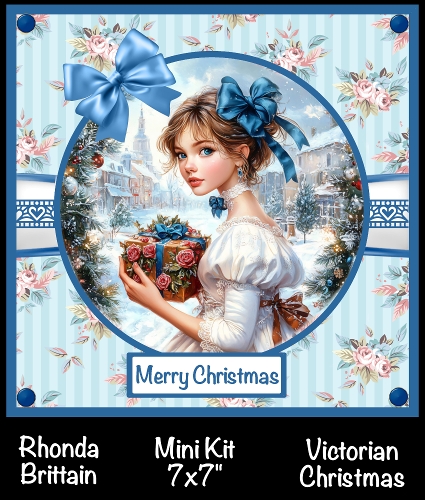 Victorian Christmas Mini Kit 7x7