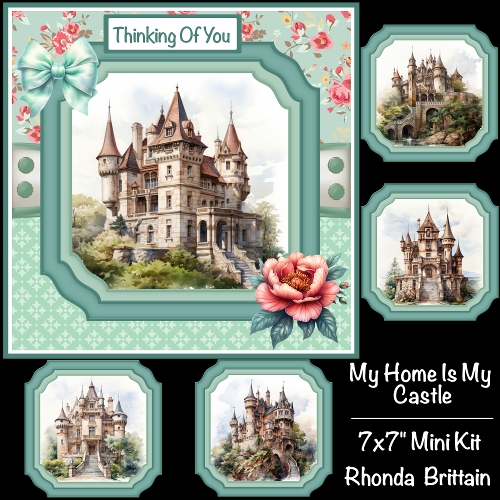 My Home is My Castle Mini Kit 7x7