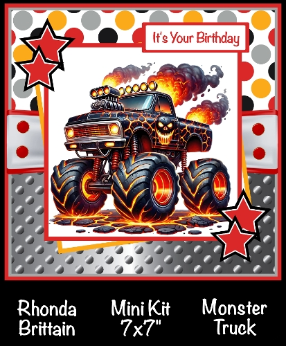 Monster Truck Mini Kit 7x7