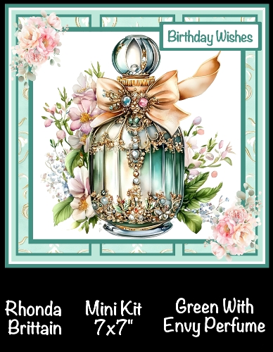 Green With Envy Perfume Mini Kit 7x7