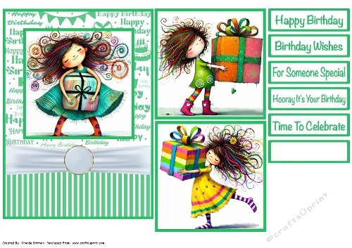 A Gift For You Card Front 5x7