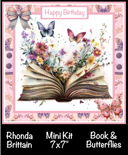 cup1387496_40 - Book & Butterflies Mini Kit 7x7