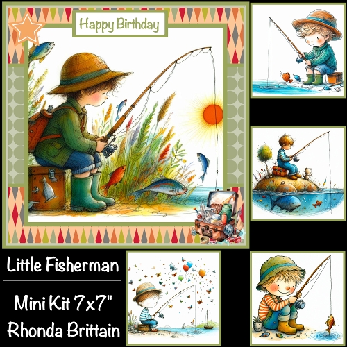 Little Fisherman Mini Kit 7x7