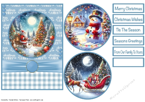 Christmas 5 Card Front 5x7