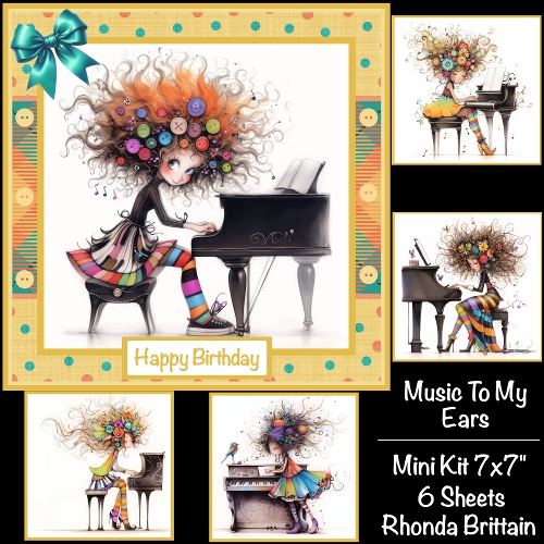 Music To My Ears Mini Kit 7x7