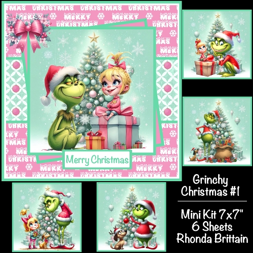 Grinchy Christmas #1 Mini Kit 7x7