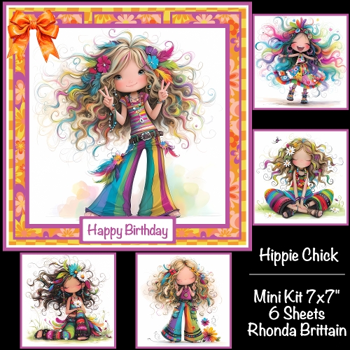 Hippie Chick Mini Kit 7x7