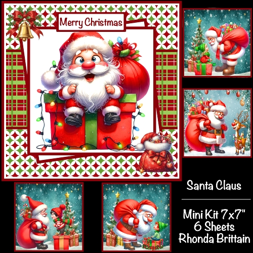 Santa Claus #2 Mini Kit 7x7