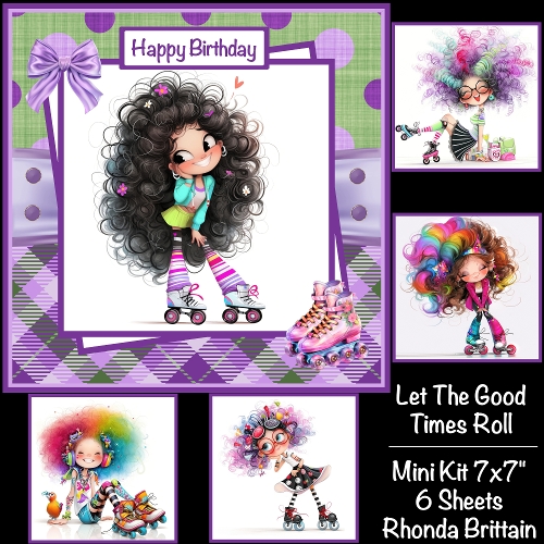 cup1389203_40 - Let The Good Times Roll Mini Kit 7x7