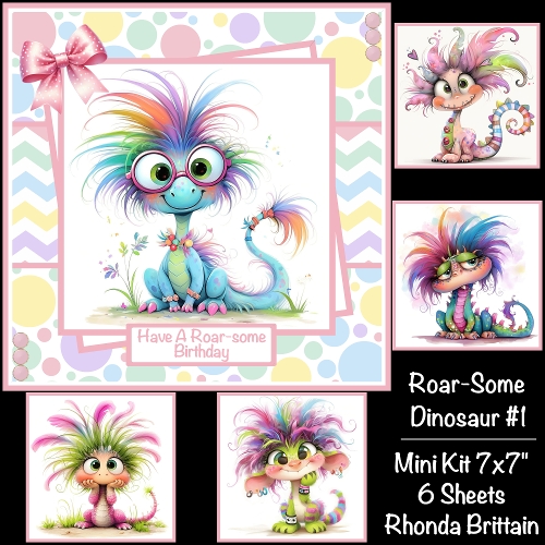 Roar-some Dinosaur #1 Mini Kit 7x7