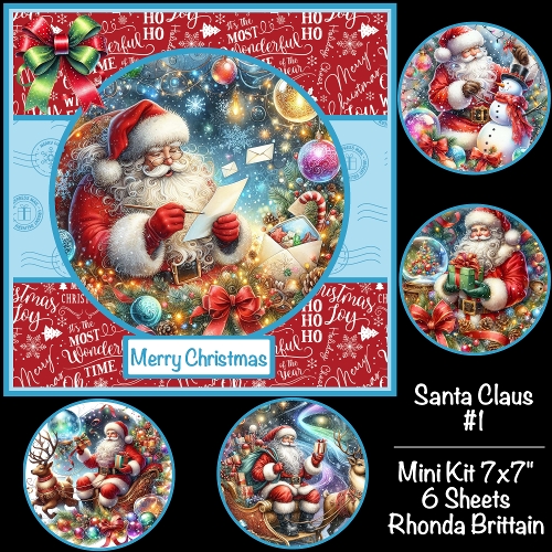 Santa Claus #1 Mini Kit 7x7
