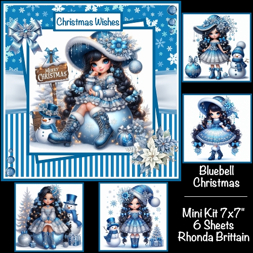 Bluebell Christmas Mini Kit 7x7