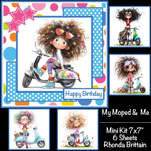 My Moped & Me Mini Kit 7x7