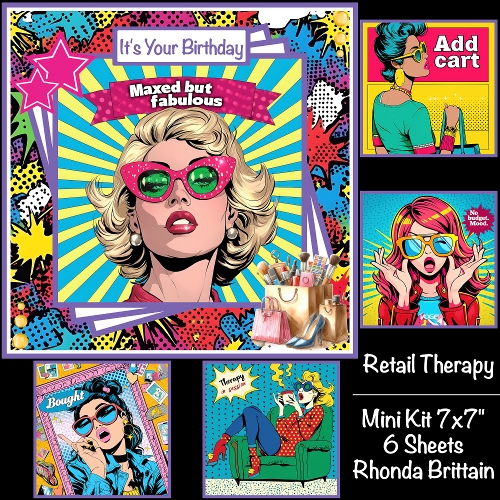 Retail Therapy Mini Kit 7x7