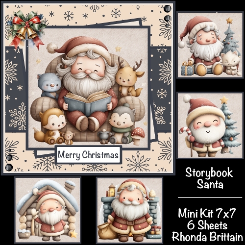 StoryBook Santa Mini Kit 7x7