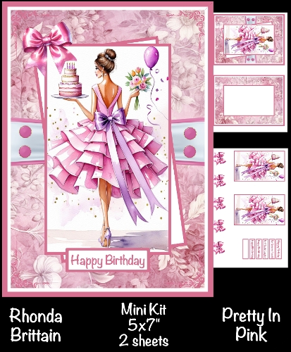 Pretty In Pink Mini Kit 5x7