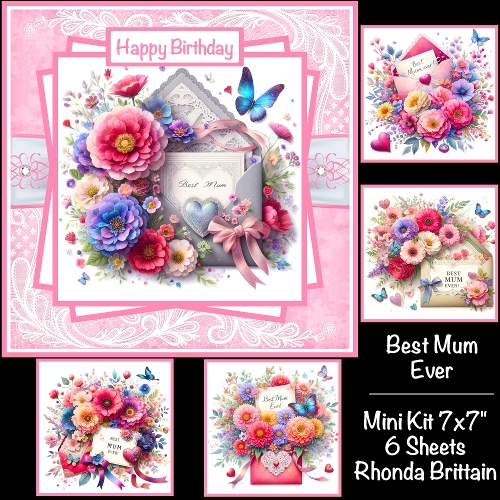 Best Mum Ever Mini Kit 7x7