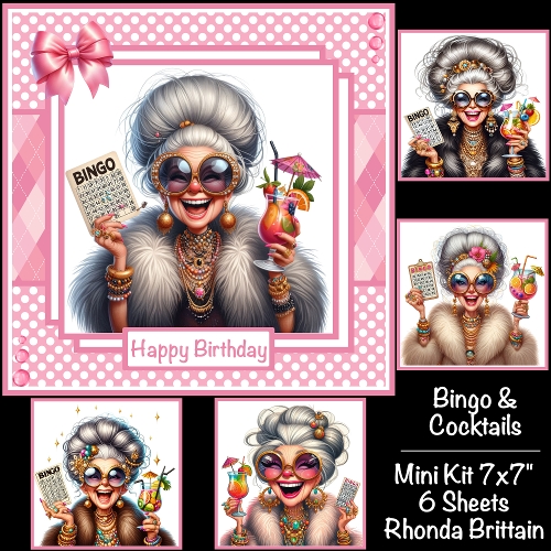 cup1396527_40 - Bingo & Cocktails Mini Kit 7x7