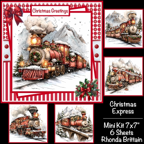 Christmas Express Mini Kit 7x7
