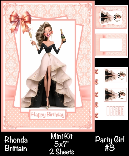 cup1398340_40 - Party Girl #3 Mini Kit 5x7