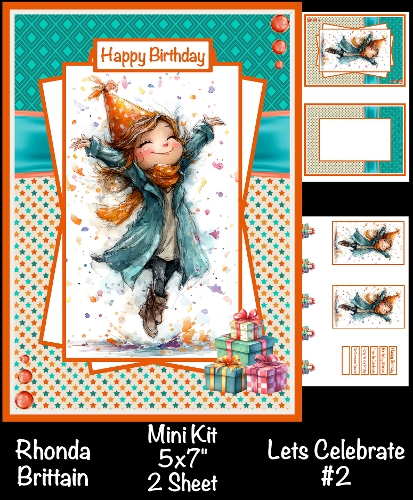 cup1398459_40 - Lets Celebrate #2 Mini Kit 5x7