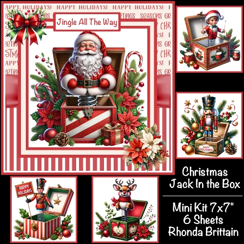 cup1398913_40 - Christmas Jack In The Box Mini Kit 7x7
