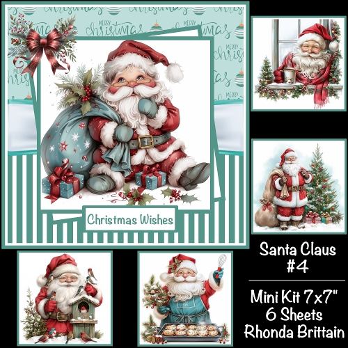 Santa Claus #4 Mini Kit 7x7
