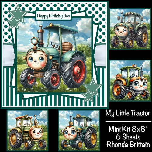 My Little Tractor Mini Kit 8x8 Customer Request