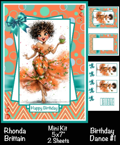 Birthday Dance #1 Mini Kit 5x7