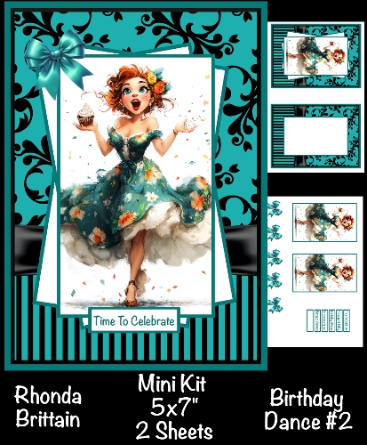 Birthday Dance #2 Mini Kit 5x7