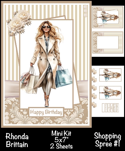 Shopping Spree #1 Mini Kit 5x7